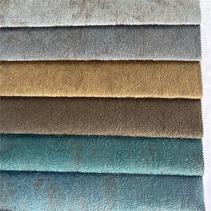 Gold Foil Velvet Fabric