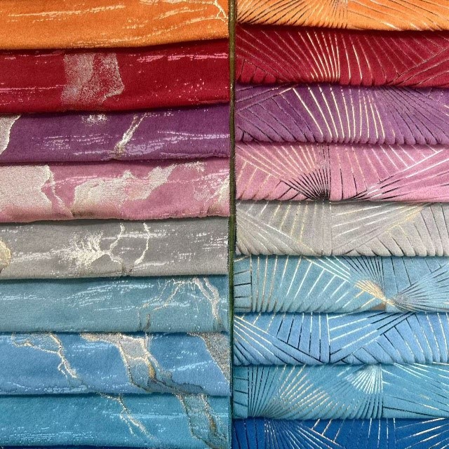 foiling velvet fabric foiling velvet fabric