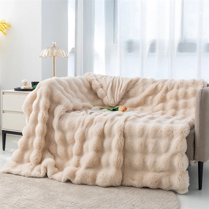 Rabbit Bubble Nap Blanket